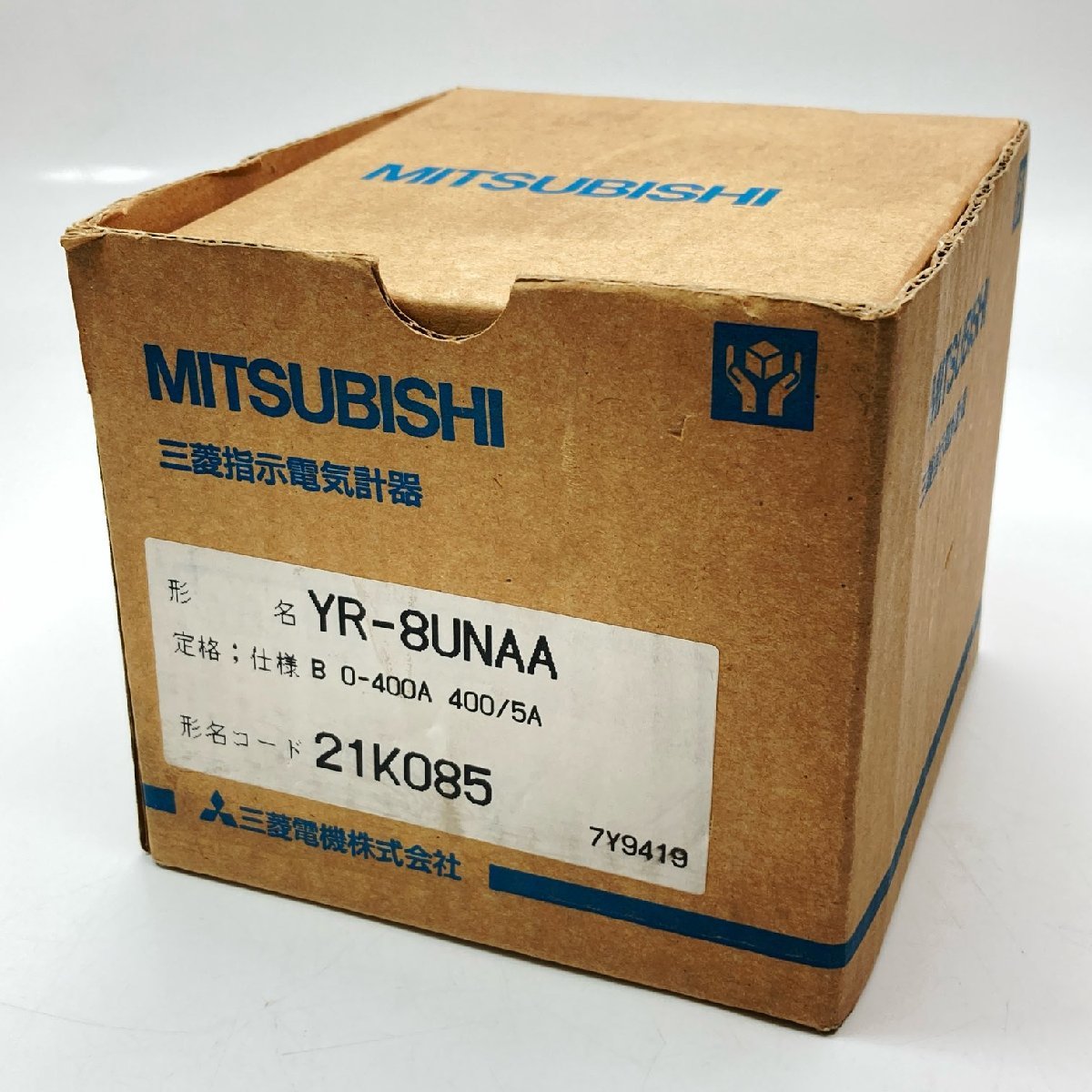 YR-8UNAA 400/5A 電力管理用計器 三菱電機 センサ/変位計の画像1