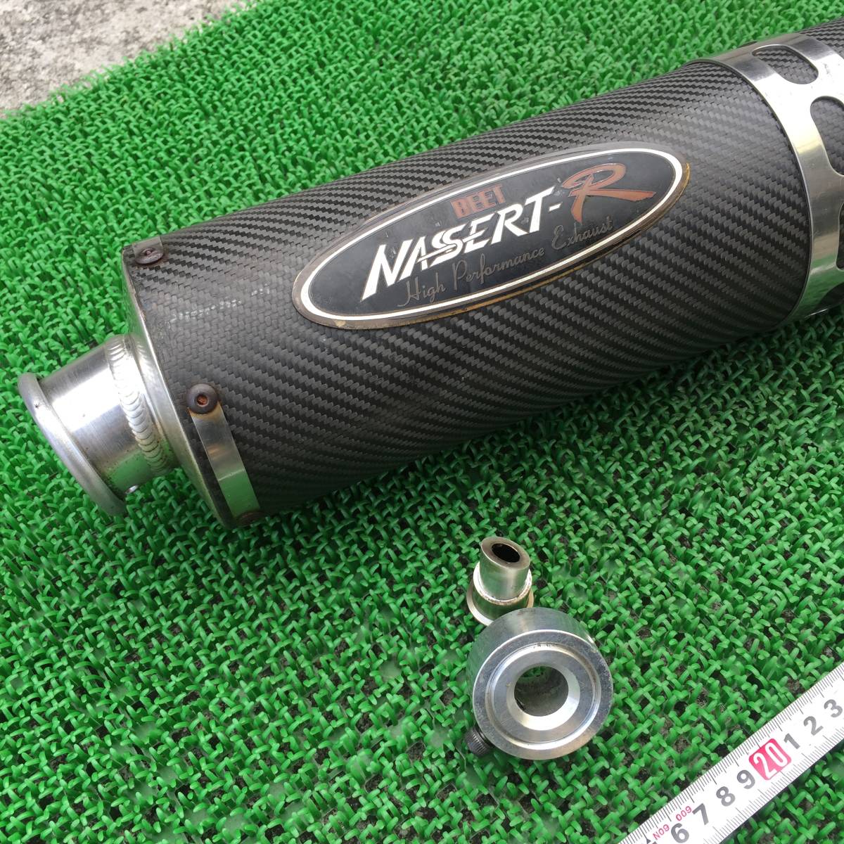 BEET NASSAERT-R カーボンサイレンサー マフラー 50 8 ZRX400 BEET NASSAERT-R カーボンサイレンサー マフラー 50 8 ZRX400