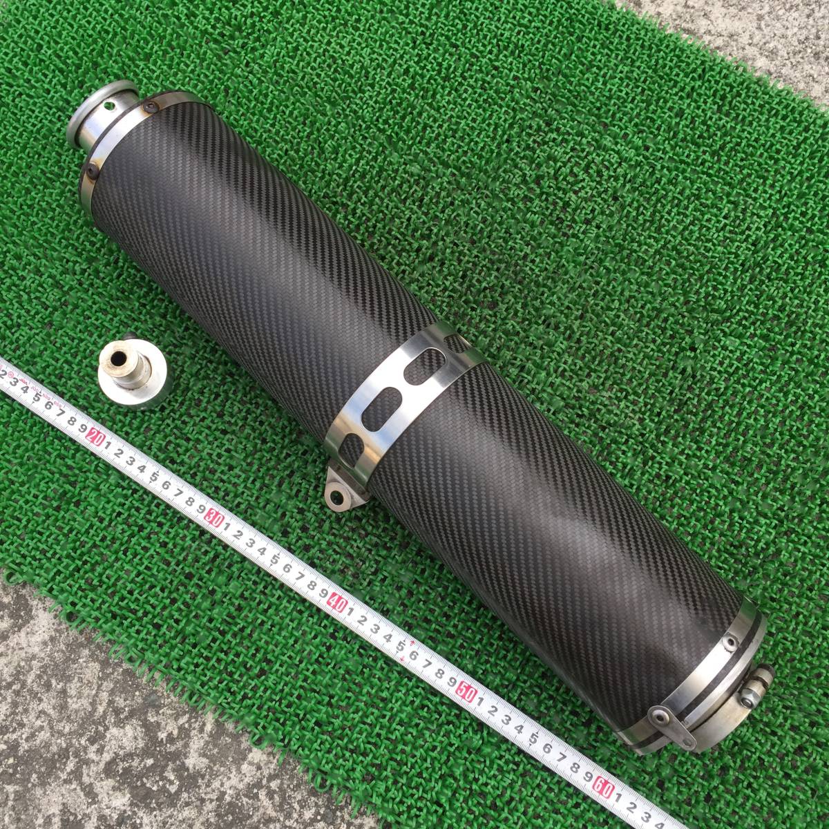 BEET MASERT-R カーボンマフラーサイレンサー BEET NASSAERT-R カーボンサイレンサー マフラー 50 8 ZRX400