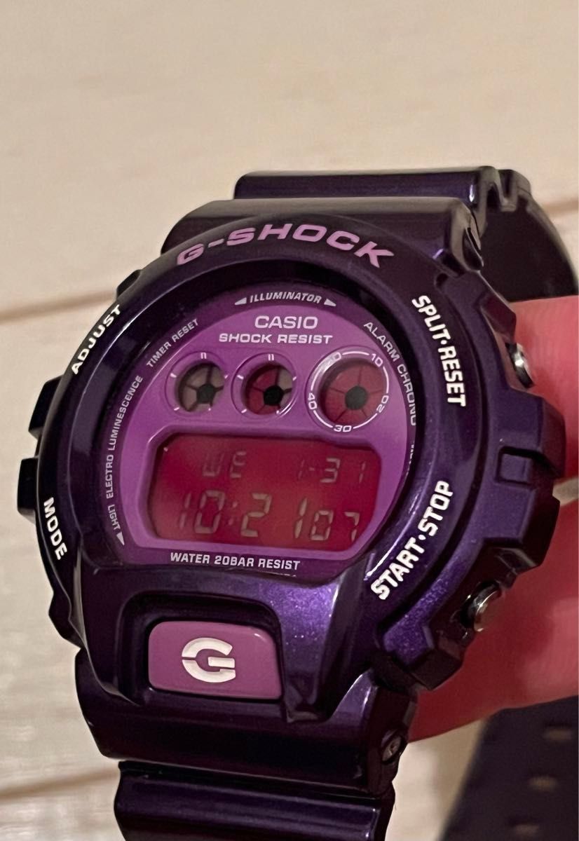 G-SHOCK DW-6900CC クレイジーカラーズ パープル 紫 CASIO G G-SHOCK DW-6900CC クレイジーカラーズ パープル 紫 CASIO G