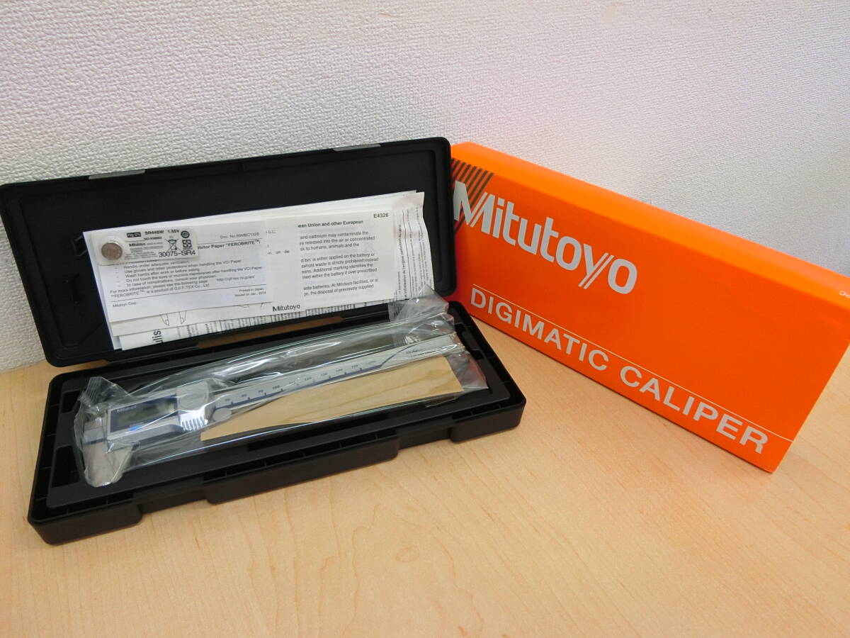 (436) 【新品未使用】ミツトヨ デジタルノギス mitutoyo CD-P15S 500-702-20_画像1