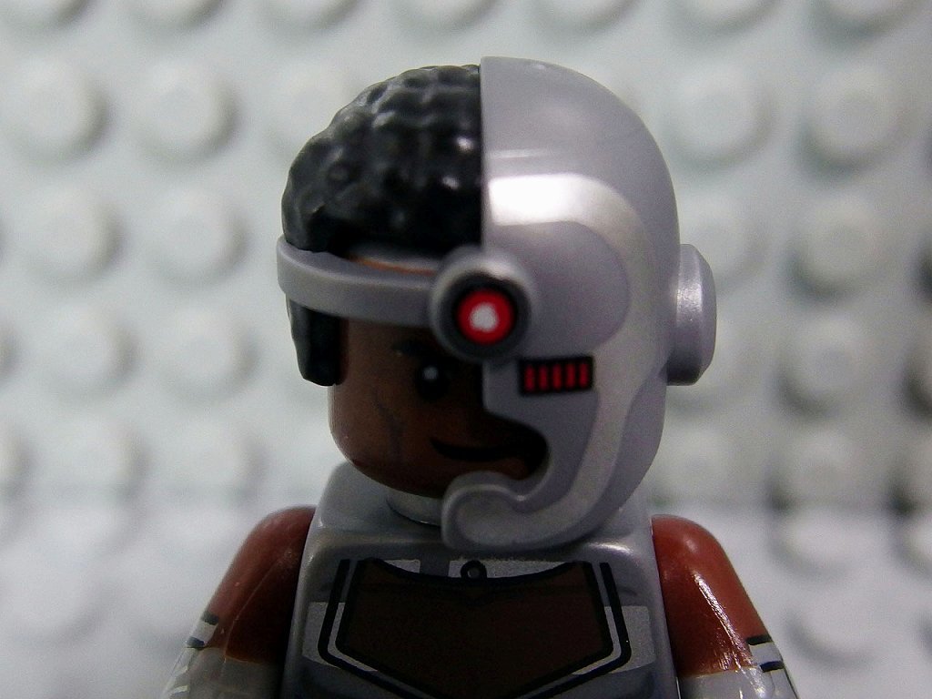 ★LEGO★ミニフィグ【DC Super Heroes】Cyborg(7102609)_画像4