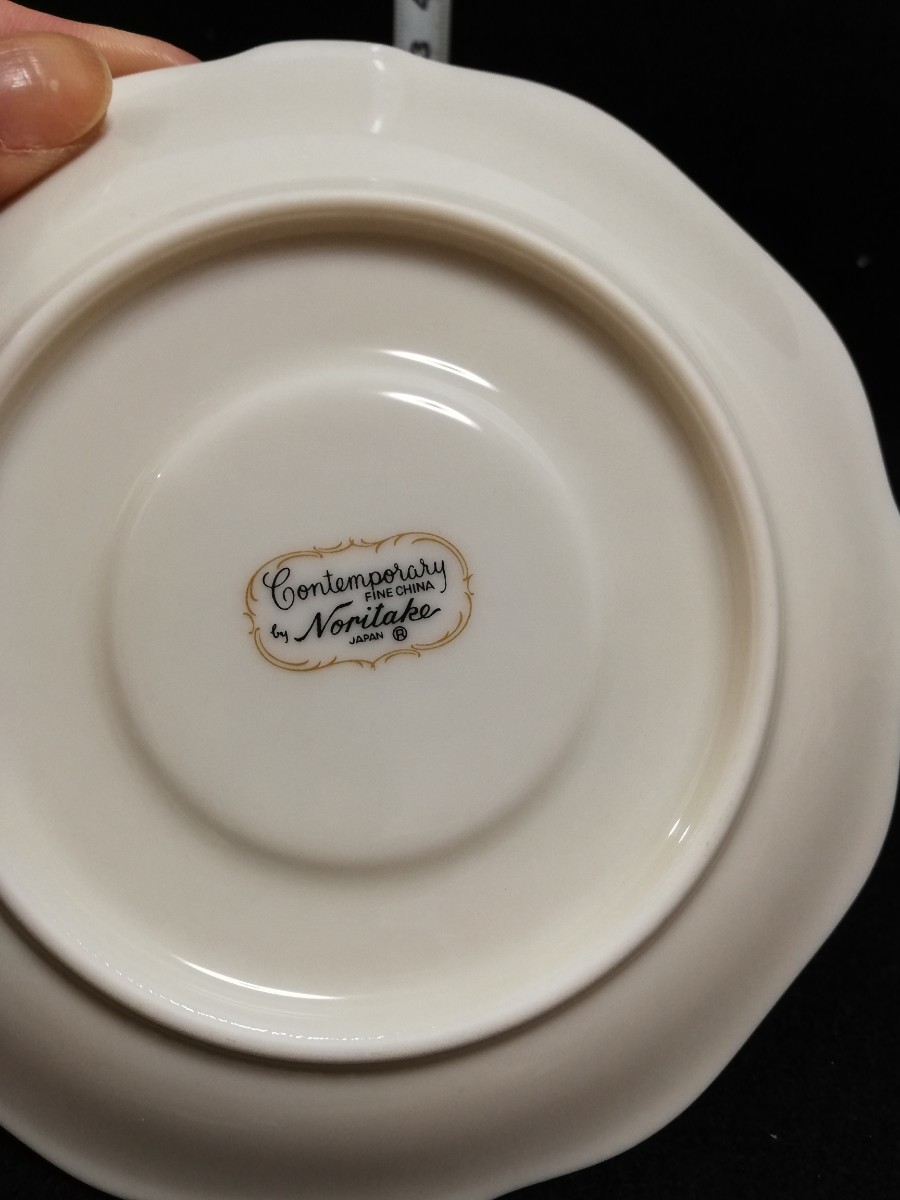 CS2214.【未使用】Noritake ノリタケ コンテンポラリー　カップ ソーサー コーヒーカップ ティーカップ 5客 洋食器 箱入り/100_画像5