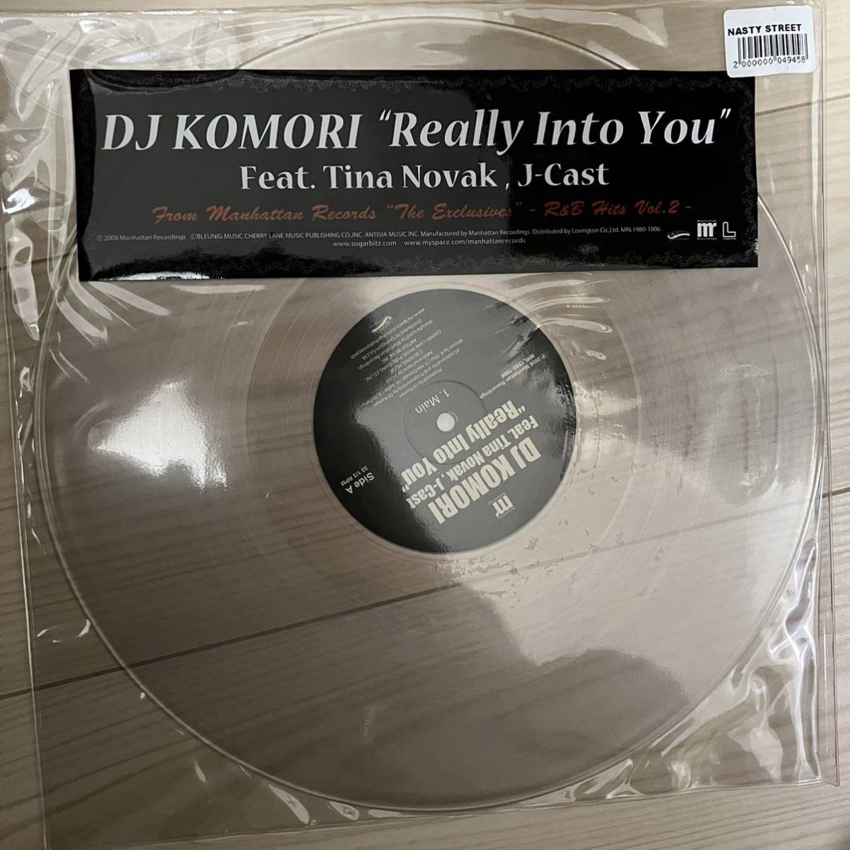DJ KOMORI ft. TINA NOVAK, J-CAST / Really Into You / AROUND THE WAY REALLY INTO YOU GROVER WASHINGTON JR. JUST THE TWO OF US_画像1