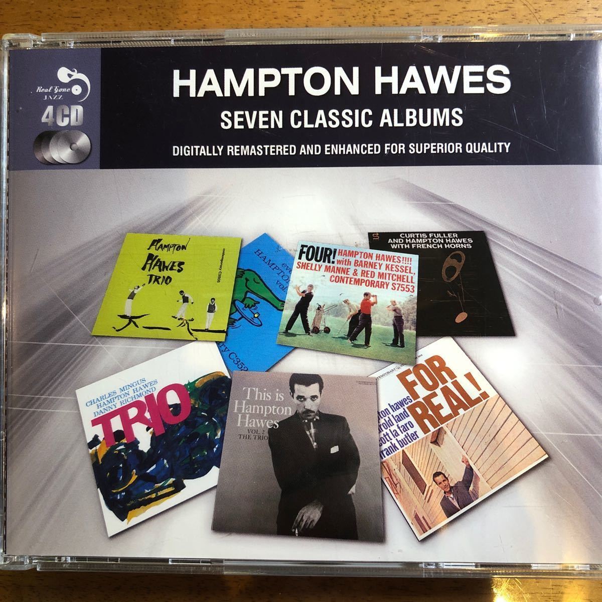 【4CD】◆ハンプトン・ホーズ《Seven Classic Albums》◆輸入盤 送料185円◆Hampton Hawes_画像1