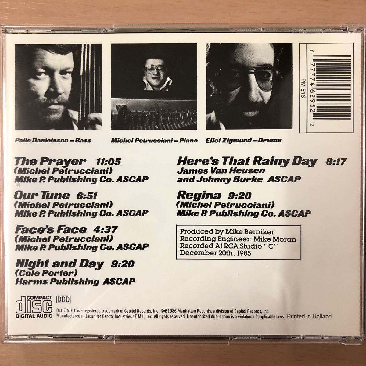 【Blue Note】◆ミシェル・ペトルチアーニ《Pianism》◆輸入盤 送料4点まで185円_画像2