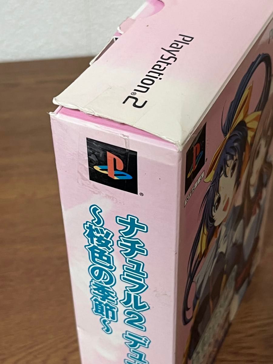 訳あり　PS２ソフト　Natural2 DUO 桜色の季節 DXパック ナチュラル2