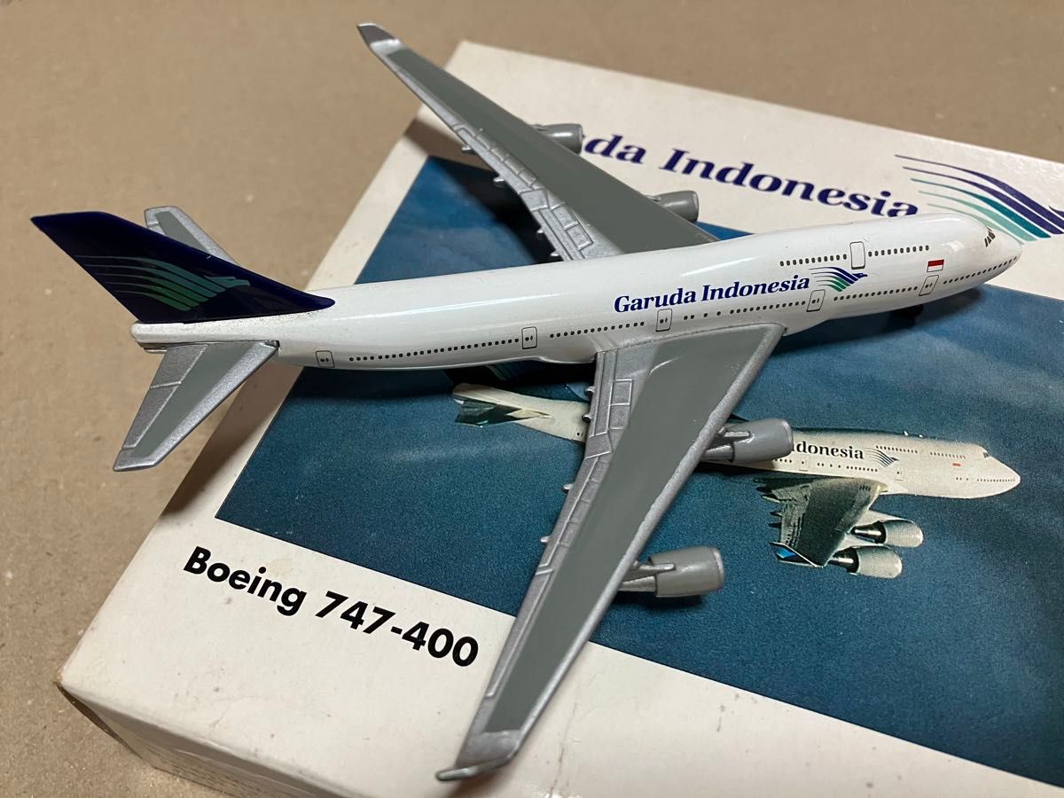 B747-400 ガルーダ Indonesia航空　(herpa 1/500) 