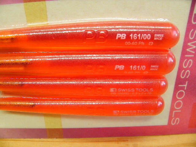 絶版品 PB SWISS TOOLS 精密ドライバー4本セット *1520C_画像3