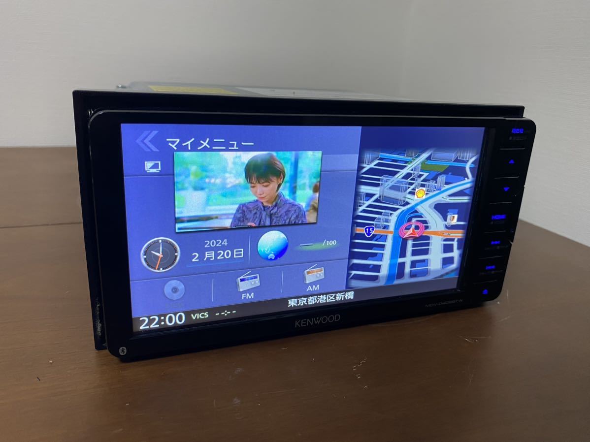ケンウッド ワンセグ メモリー ナビ MDV-D406BTW 2019年 ケンウッド ワンセグ メモリー ナビ MDV-D406BTW 2019年
