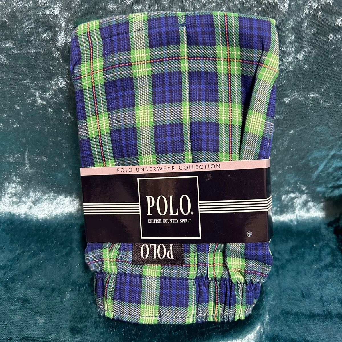 PL32【POLO】一流ブランメンズ布帛前開きトランクス綿100% M【新品】