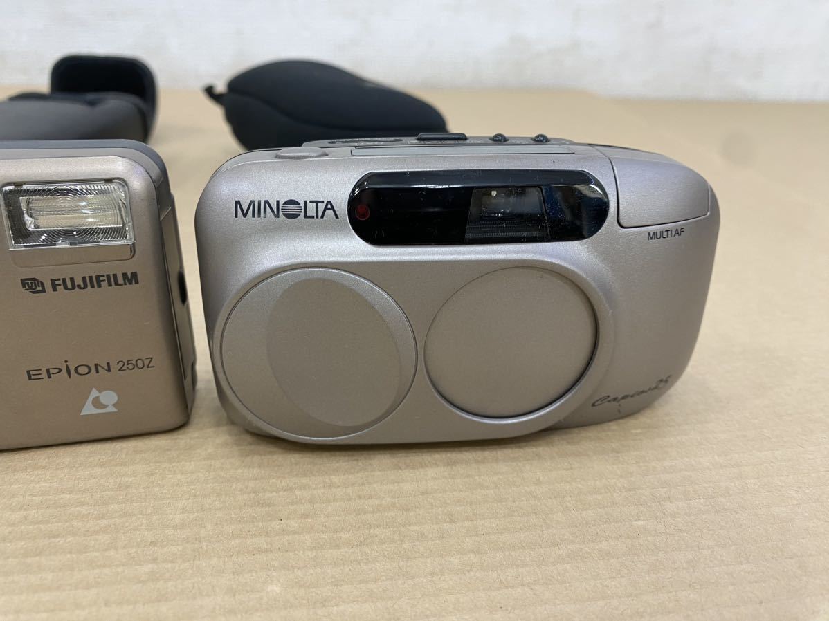 フィルムカメラまとめて MINOLTA capios FUJIFILM EPION 250Z Nikon TWzoomの画像4