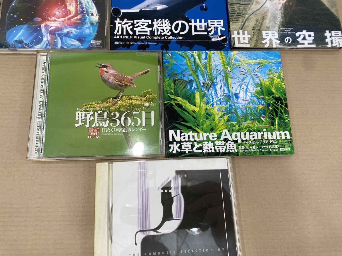CD-ROM DVD CD 写真集 壁紙 銀河宇宙、旅客機の世界、パリ、KAGAYA、世界の空撮、日本の百名山、水草と熱帯魚、クラシカルフィーリング他の画像5