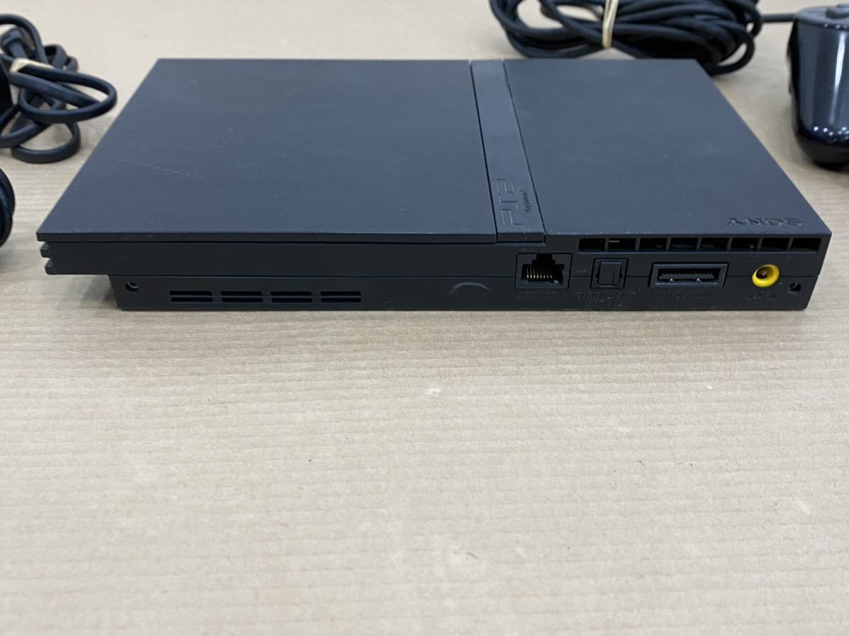 SONY ソニー PlayStation 2 ゲーム機本体 SCPH-75000 コントローラ SCPH-10010 アダプター 端子コード メモリーカード 8MB_画像7