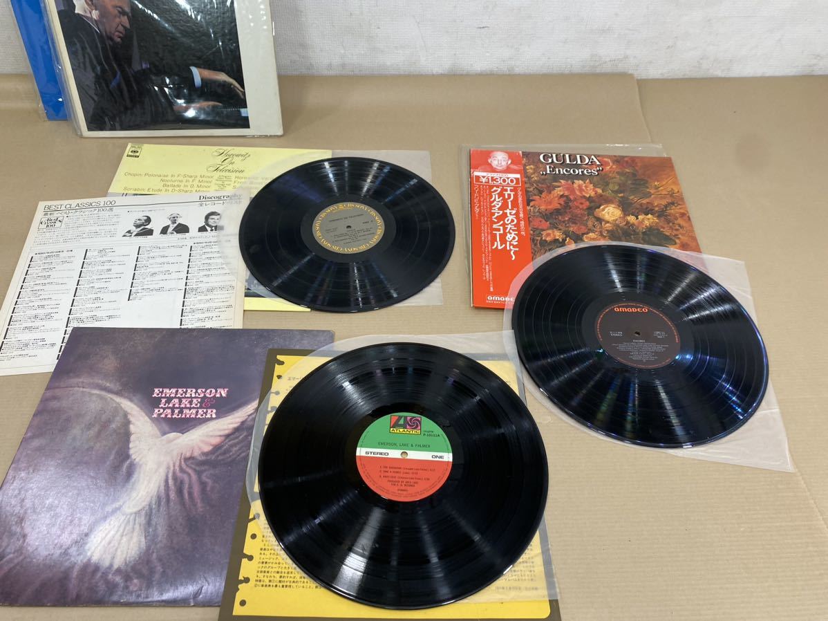 レコードまとめてクラシック ロストロポーヴィッチ、シュライアー、グルダアンコール、ベートーヴェン、WILHEM BACKHAUS、協奏曲他札レコ、_画像6