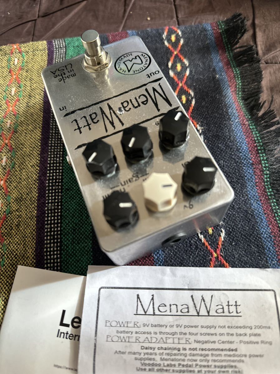 Mena watt Hiwattサウンド　U.S.A.ハンドメイド_画像3