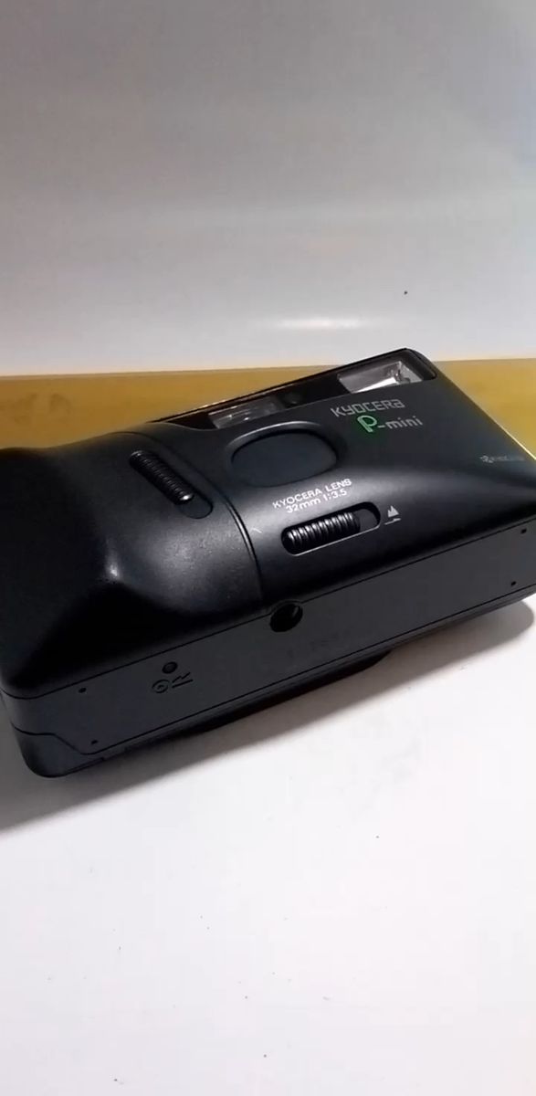 Kyocera P Mini panoramaフィルムカメラ　 コンパクトカメラ初代P Mini ■基本動作確認済■