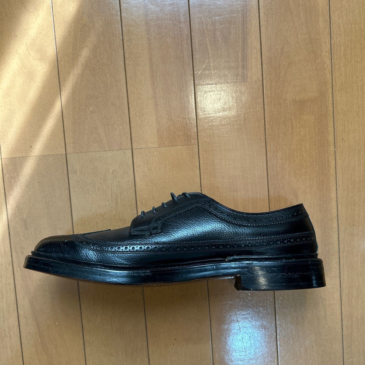 【未使用】 florsheim imperial kenmoor 8A 69' フローシャイム インペリアル ヴィンテージ ロングウィングチップ デッドストック 60's_画像9