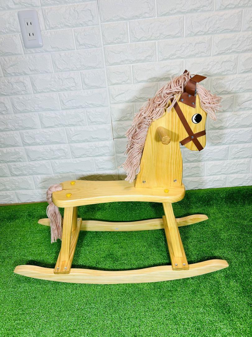  for children wooden horse ... hand Club tedoROCKI HORSE