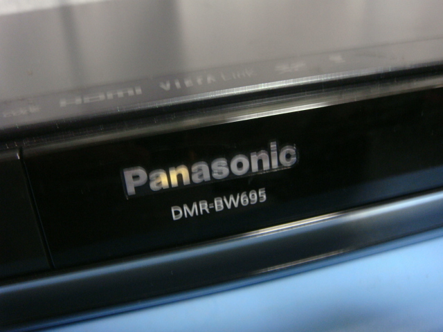【ジャンク品】Panasonic　パナソニック　ブルーレイレコーダー　DMR-BW695　E0612_画像4
