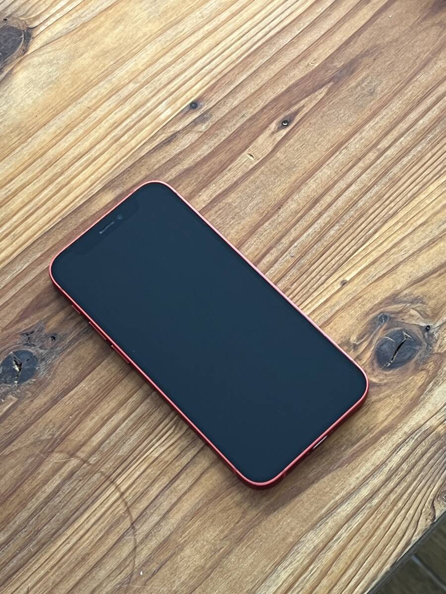 iPhone12 mini, Red 128GB SIMフリー