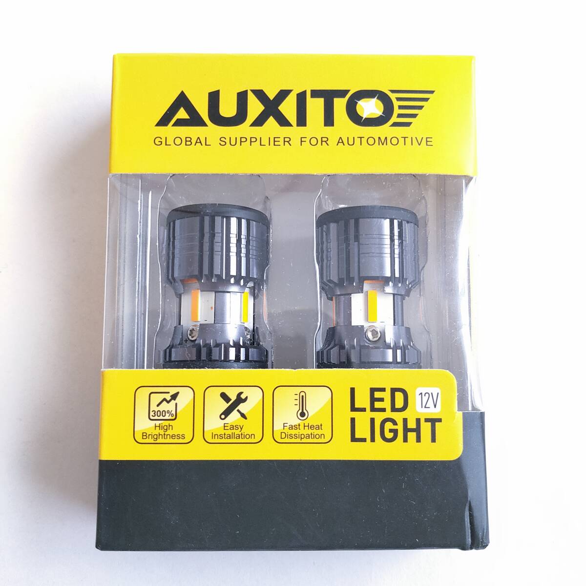 「一円スタート」AUXITO T20 LEDライト 12V アンバー T20「 1円」AKI01_1606_画像1