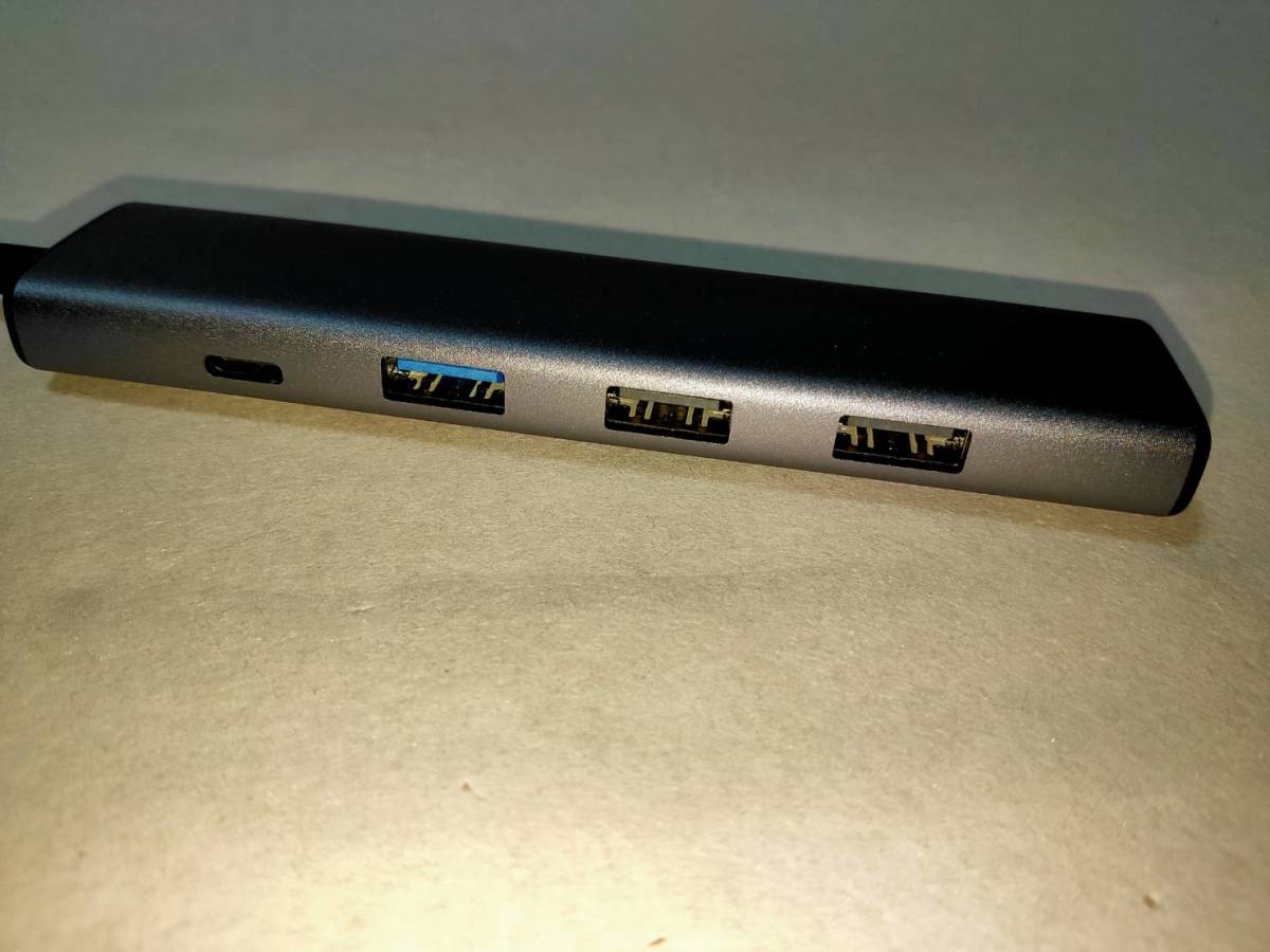 【一円スタート】UGREEN Revodok 105 USB Cハブ 5-IN-1 USB ハブ Type-C 100W 1円 HAM01_1731_画像2