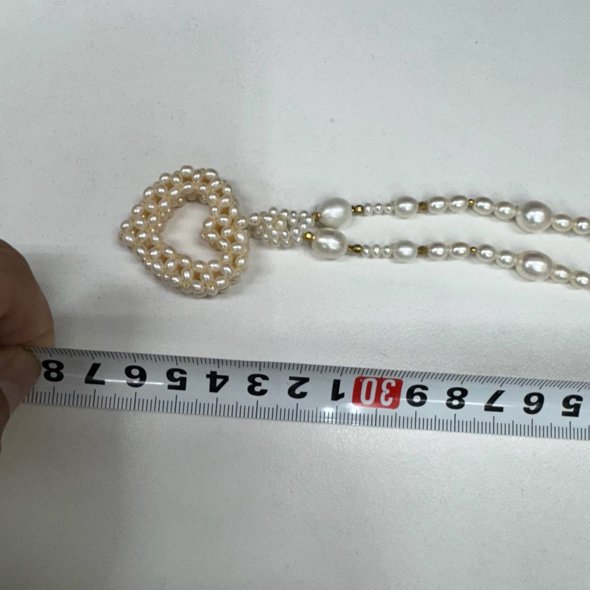45137-180　パール　まとめ　真珠ネックレス　pearl　綺麗　黄ばみなし　送料180円～_画像8