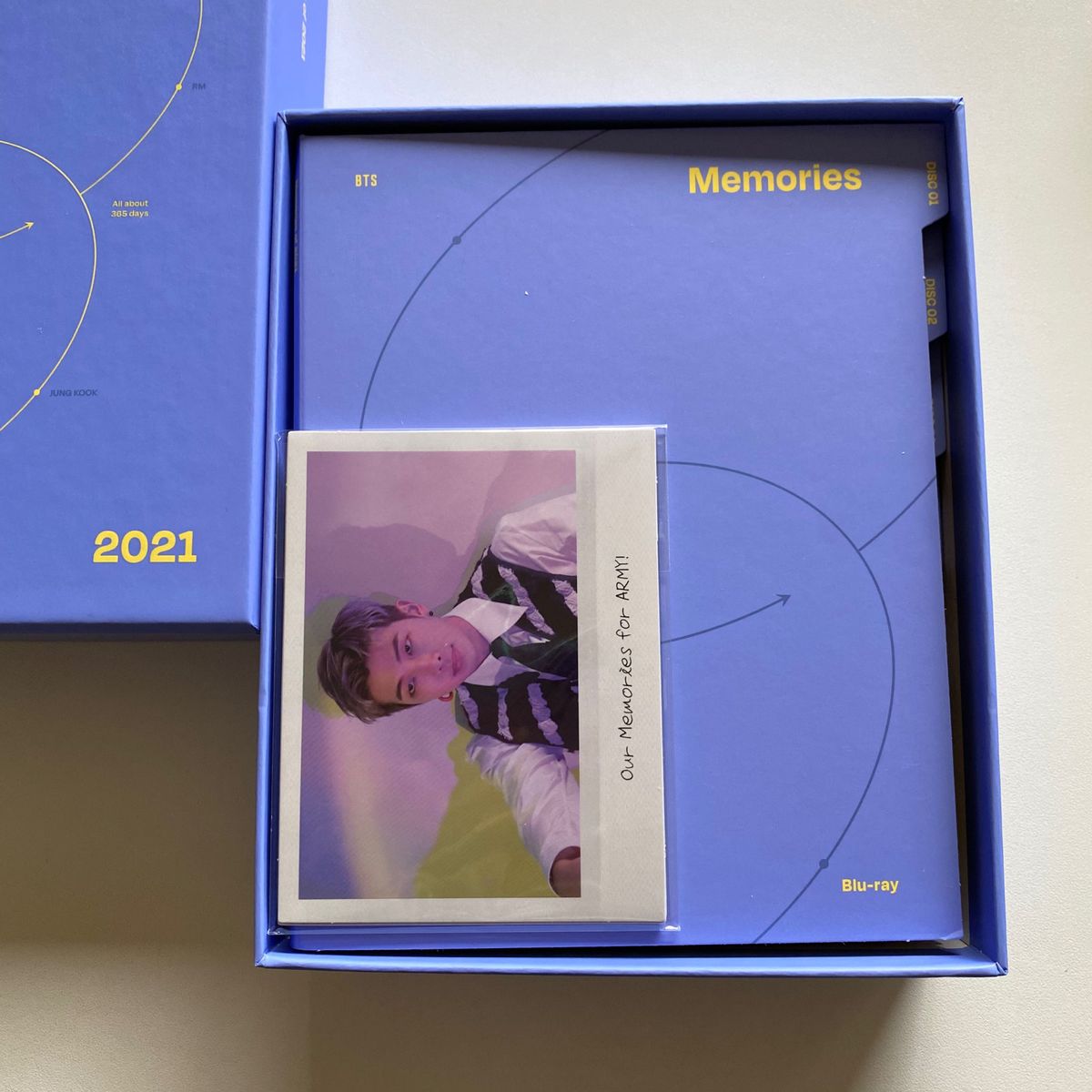 【日本語字幕付き】 BTS MEMORIES OF 2019 2020 2021 Blu-ray メモリーズ ブルーレイ セット