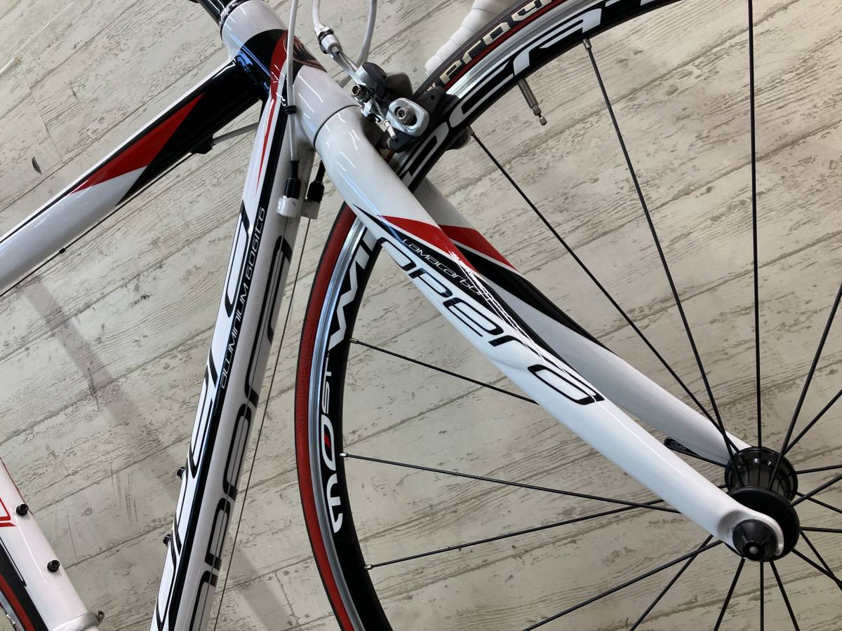 1円スタート売り切り! OPERA CELLINI SORA 2008 PINARELLO 2×9s オペラ チェリーニ ピナレロ アルミフレーム エントリーロード 登録抹消済_画像5