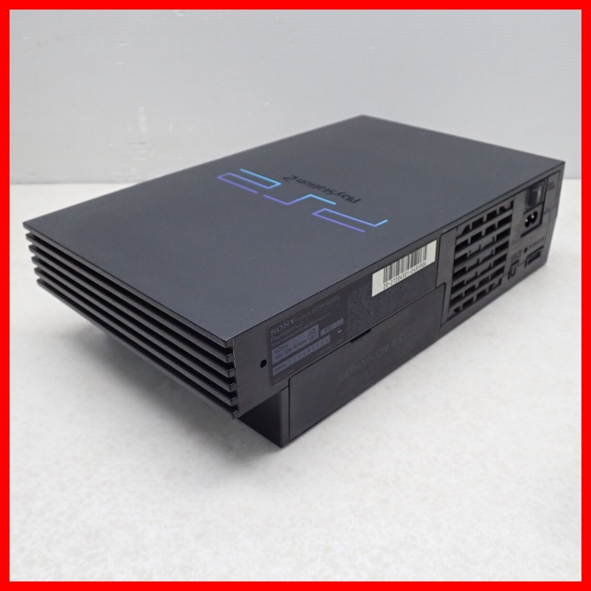 ◇動作品 PS2 プレステ2 本体 SCPH-50000 ミッドナイト・ブラック + メルティブラッド 等 ソフト3本 まとめてセット SONY 箱説付【20_画像8