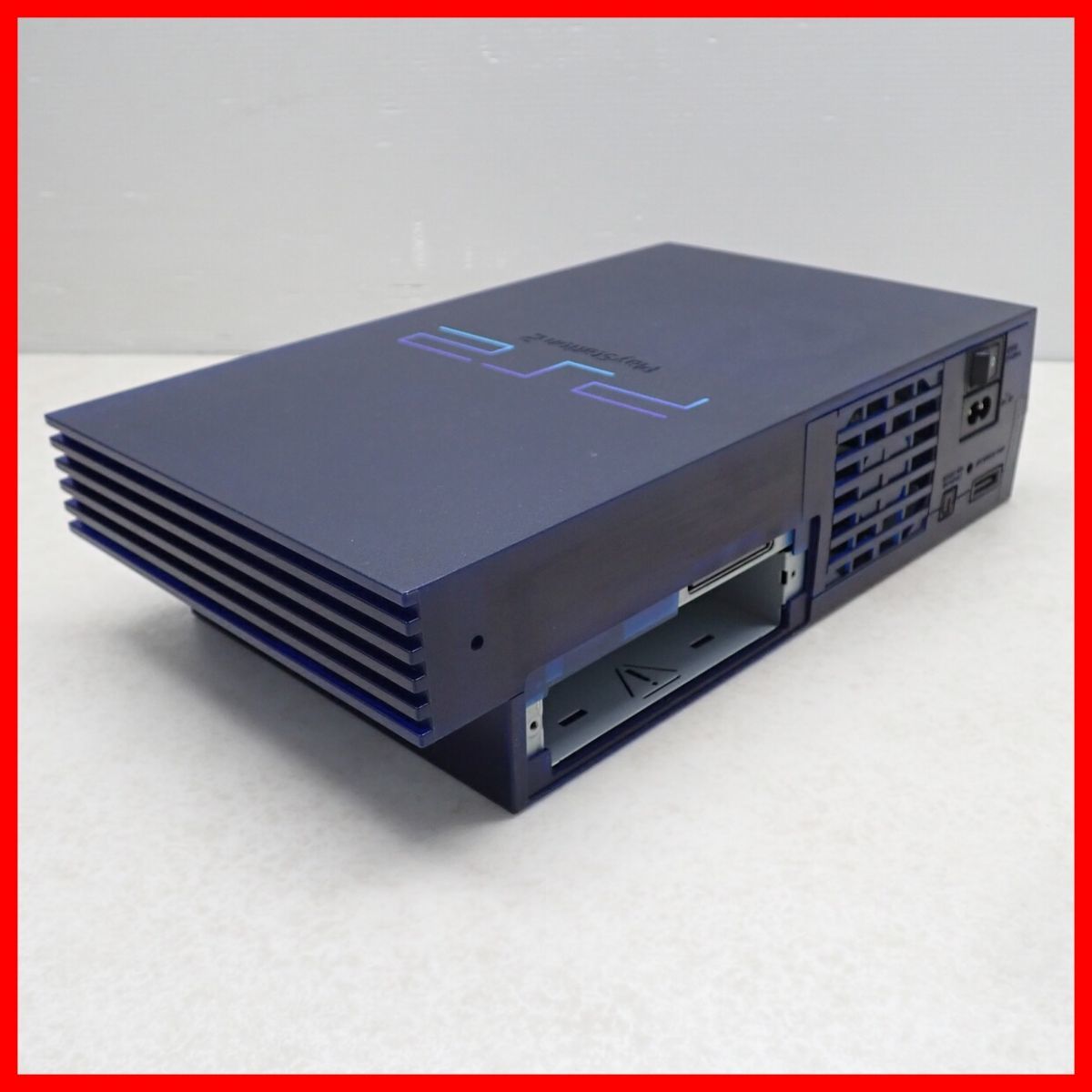 動作品 PS2 プレステ2 本体 SCPH-50000 MB/NH BBパック ミッドナイトブルー + グランファンタズム 等 ソフト2本 まとめてセット【20_画像8