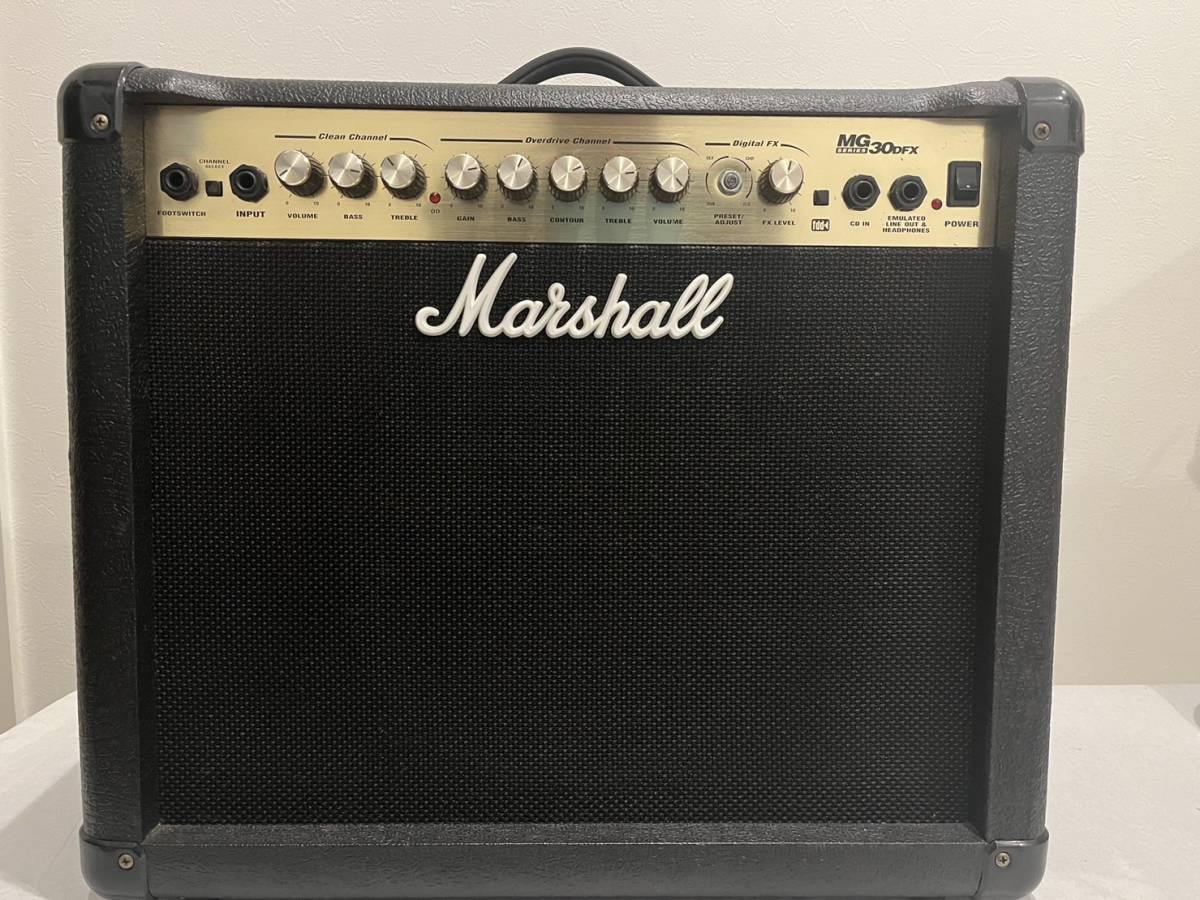 【中古美品】Marshall 30Wギターアンプ MG30DFX_画像1