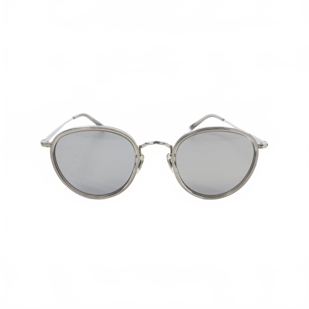 オリバーピープルズ OLIVER PEOPLES WKG 雅 サングラス メタルフレーム シルバー グレーレンズ メンズ