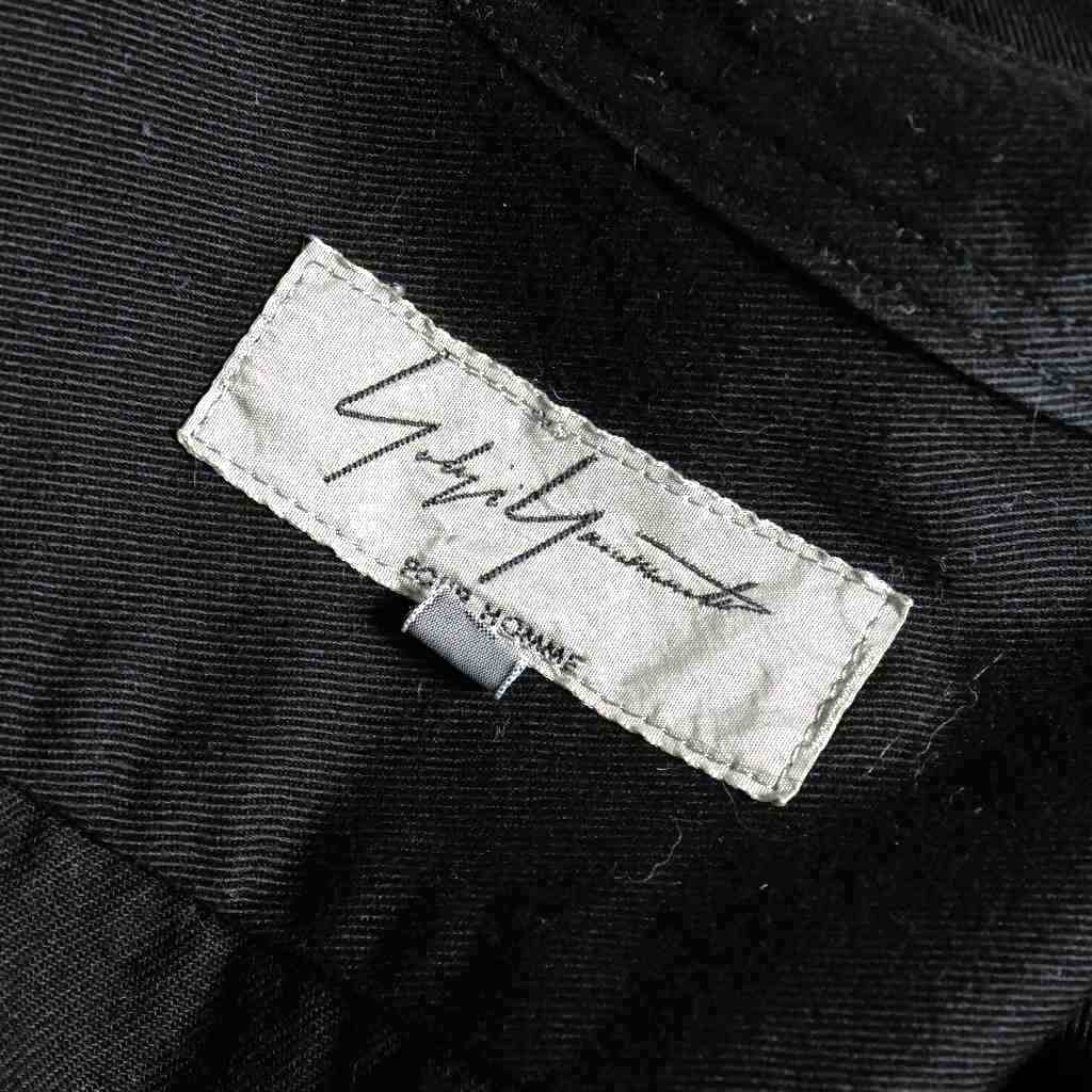 ヨウジヤマモトプールオム YOHJI YAMAMOTO POUR HOMME ロングシャツコート シャツ 2 ブラック 黒 HR-B02-001 メンズ_画像6