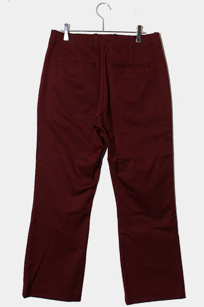 JieDa ジエダ SIZE:1 FLARE SLACKS フレアスラックス BURGUNDY バーガンディ Jie-20W-PT03 /◆ メンズ_画像2