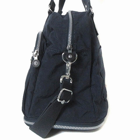  Kipling KIPLING путешествие большая сумка сумка на плечо Mini Boston нейлон Monkey очарование имеется K15182-511 темно-синий темно-синий 