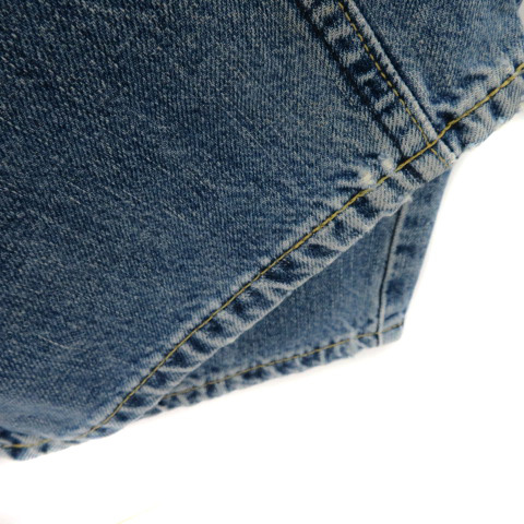  Lee LEE Denim брюки джинсы распорка брюки длинный длина woshu обработка одноцветный 27 голубой /YK21 женский 