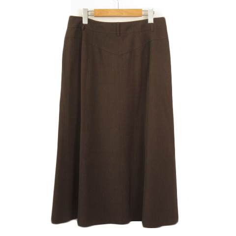  Christian ... CHRISTIAN AUJARD  юбка  ... редкий   длинный    шерсть   большой  размер   17  чай    коричневый   женский 