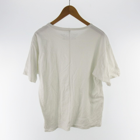 ナイジェルケーボン NIGEL CABOURN Tシャツ 半袖 55-U-8110 白 ホワイト 48 8038-00-21005 メンズ_画像2