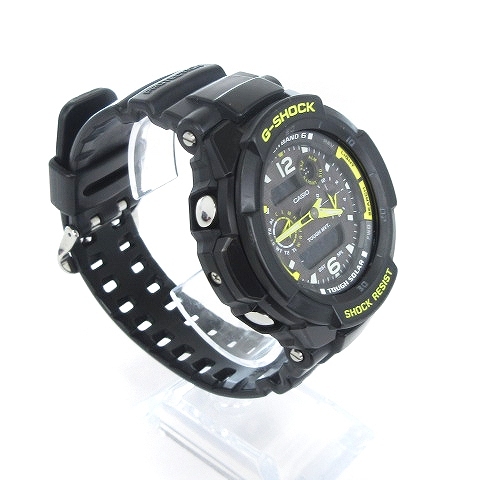 カシオジーショック CASIO G-SHOCK スカイコックピット 腕時計 アナデジ タフソーラー GW-3500B-1AJF 黒 ブラック ウォッチ ■SM1 メンズ_画像2