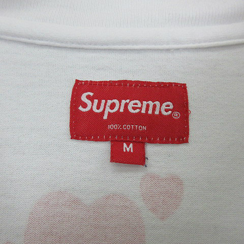 シュプリーム SUPREME ★AA☆ 16AW Cherubs L/S Top White 天使 総柄 プリント ロングスリーブ Tシャツ 長袖 白 ホワイト M メンズ_画像3