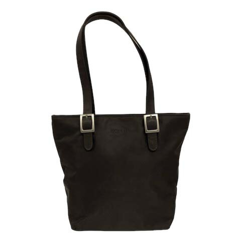  esprit ESPRIT handbag tote bag belt embroidery plain lining tea Brown lady's 