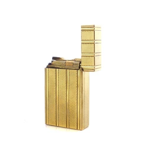 エステーデュポン S.T.DUPONT ライター ガスライター 喫煙具 ローラー式 ゴールド色 /XZ ■GY18 メンズ レディースの画像5