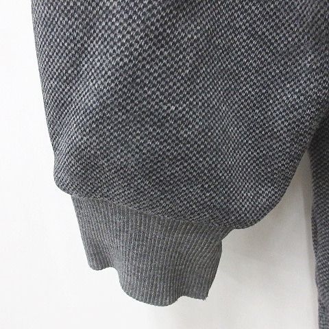  Takeo Kikuchi TAKEO KIKUCHI sweatshirt long sleeve half Zip stretch gray L men's 