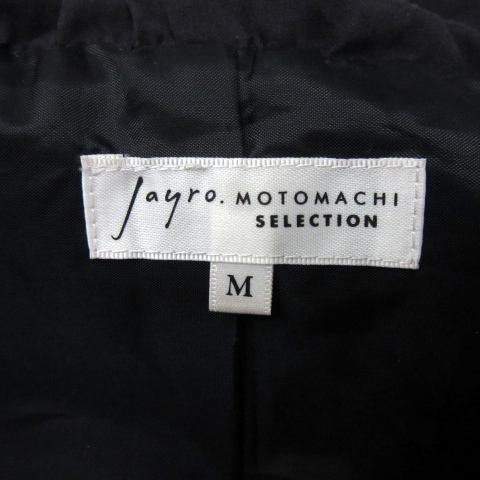  Gyro JAYRO MOTOMACHI SELECTION cotton inside the best jacket middle height stand-up collar Zip up M navy blue navy /YS3 lady's 