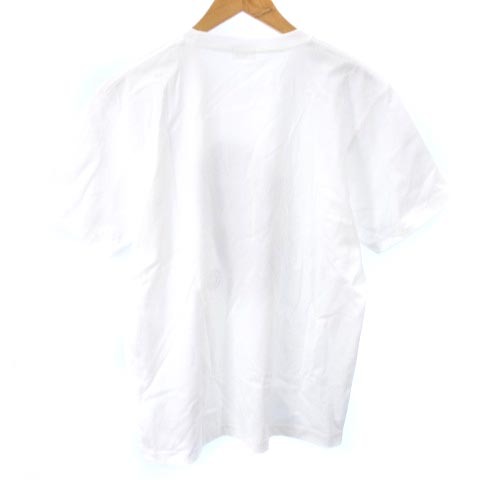 モデムデザイン modem design FUN Tシャツ カットソー 半袖 おじさん プリント コットン ホワイト 白 3 L位 メンズ_画像2