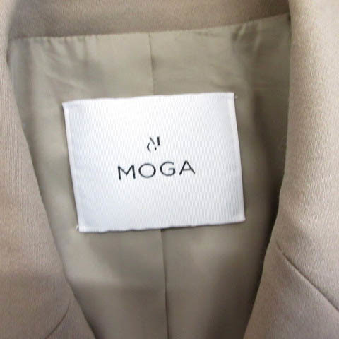  Moga MOGA 23AW soft double Cross jacket double beige 2 B0234EFJ121 lady's 