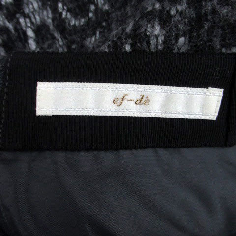  ef-de ef-de flair юбка мини длина ремень имеется 9 угольно-серый чёрный черный /HO18 женский 