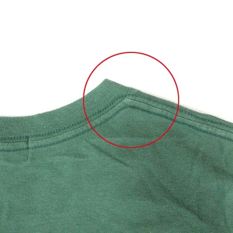 ヒステリックグラマー Tシャツ カットソー 半袖 CRAMPS クランプス スカル プリント コットン 02171CT10 緑 グリーン M ■SM1 メンズ_画像5